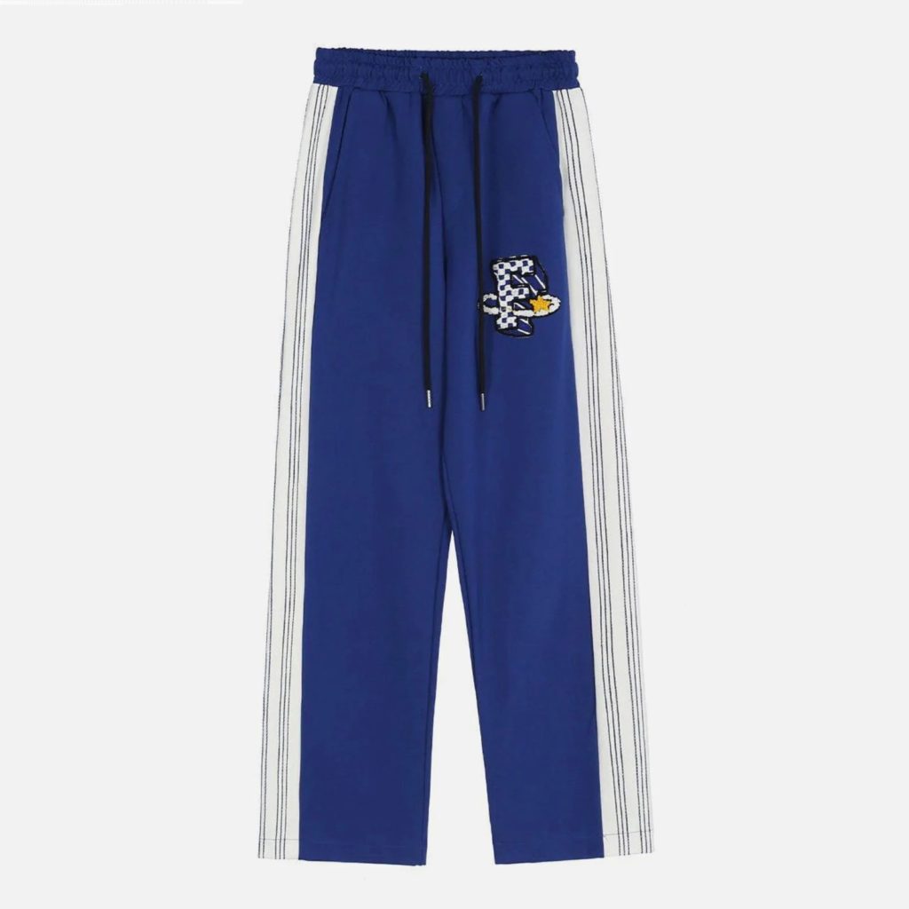 Aelfric Eden Drawstring Stripe Letter Sweatpants Review 