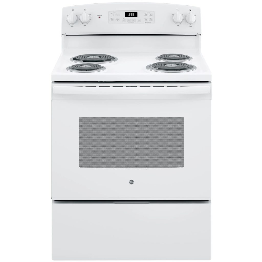 Albert Lee Appliance GE 30" White Free Standing Electric Range JB256DMWW Review