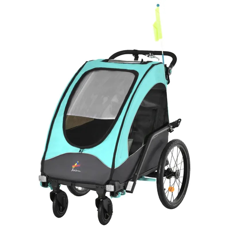 Aosom Bike Trailer Child 3 In 1 Foldable Jogger Stroller Review