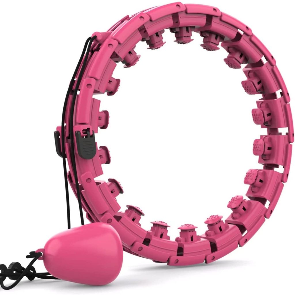 8 Best Infinity Hoops 4 skayddb Weighted Smart Hoola Hoop, Smart 24 Sections Detachable Hoola Hoop, Suitable for Adults and Children
