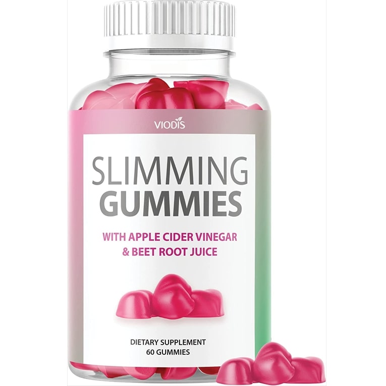 Slimming Gummies with Apple Cider Vinegar It Works to Support Healthy Weight Gut Health Keto Bajar Rapido Peso for Women Men (60 Gummies)