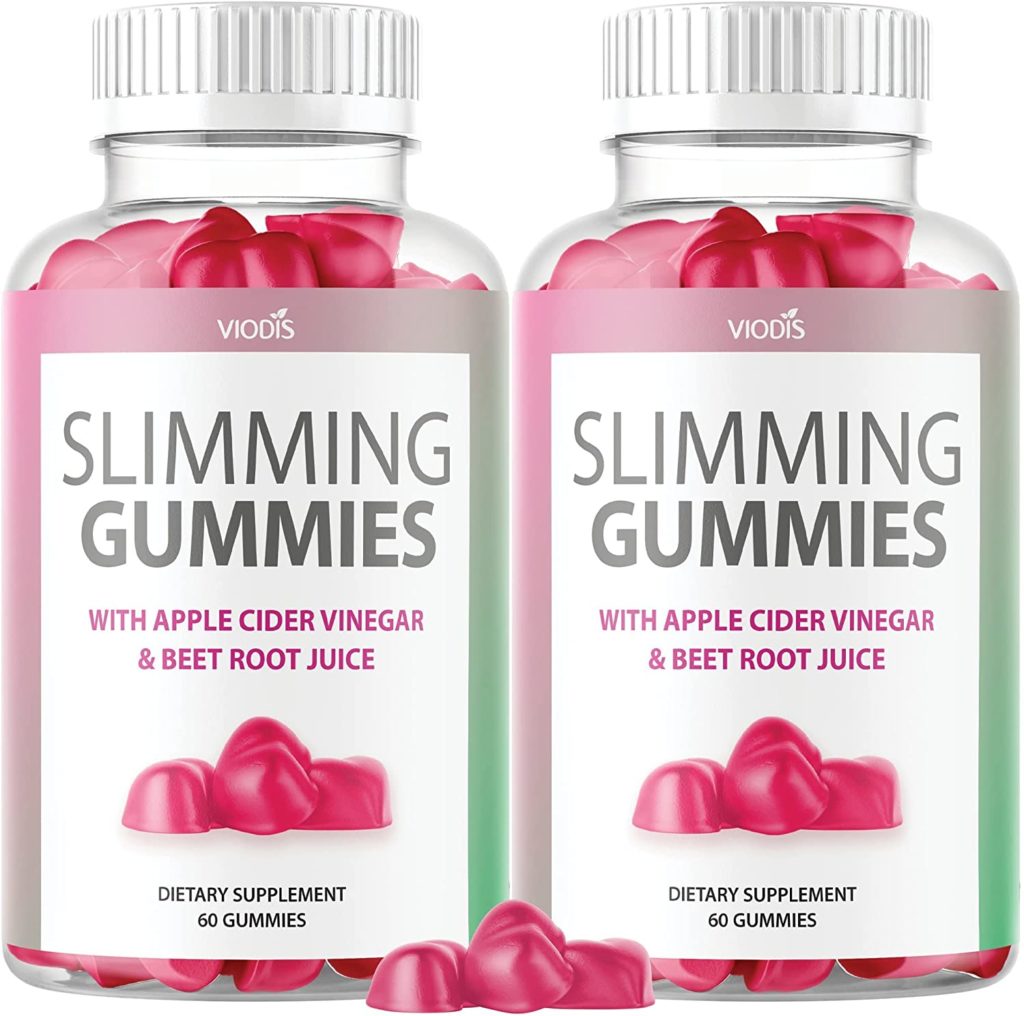 (2 Pack) Slimming Gummies with Apple Cider Vinegar It Works to Support Healthy Weight Gut Health Keto Bajar Rapido Peso for Women Men (120 Gummies)