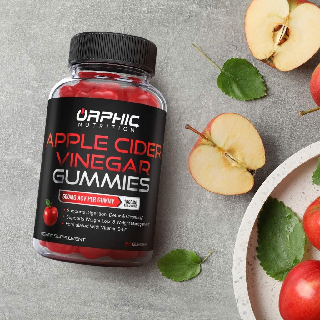 Apple Cider Vinegar Gummies - 1000mg - Formulated to Support Weight Loss Efforts & Gut Health - Supports Digestion, Detox & Cleansing* - ACV Gummies W/ VIT B12, Beetroot & Pomegranate