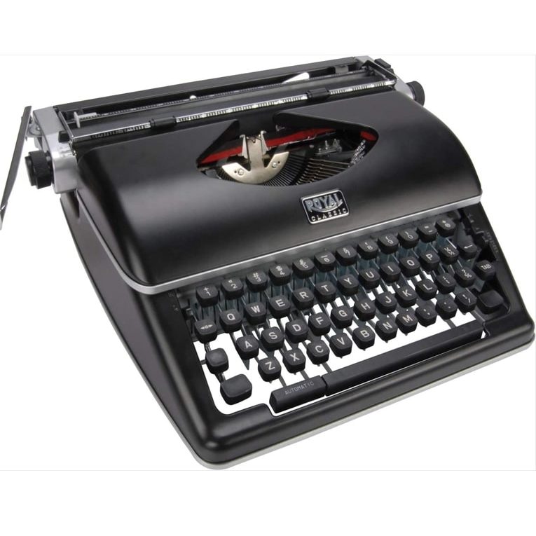 Royal Consumer Information Products Classic Retro Manual Typewriter ( Black ), Model Number: 79104P