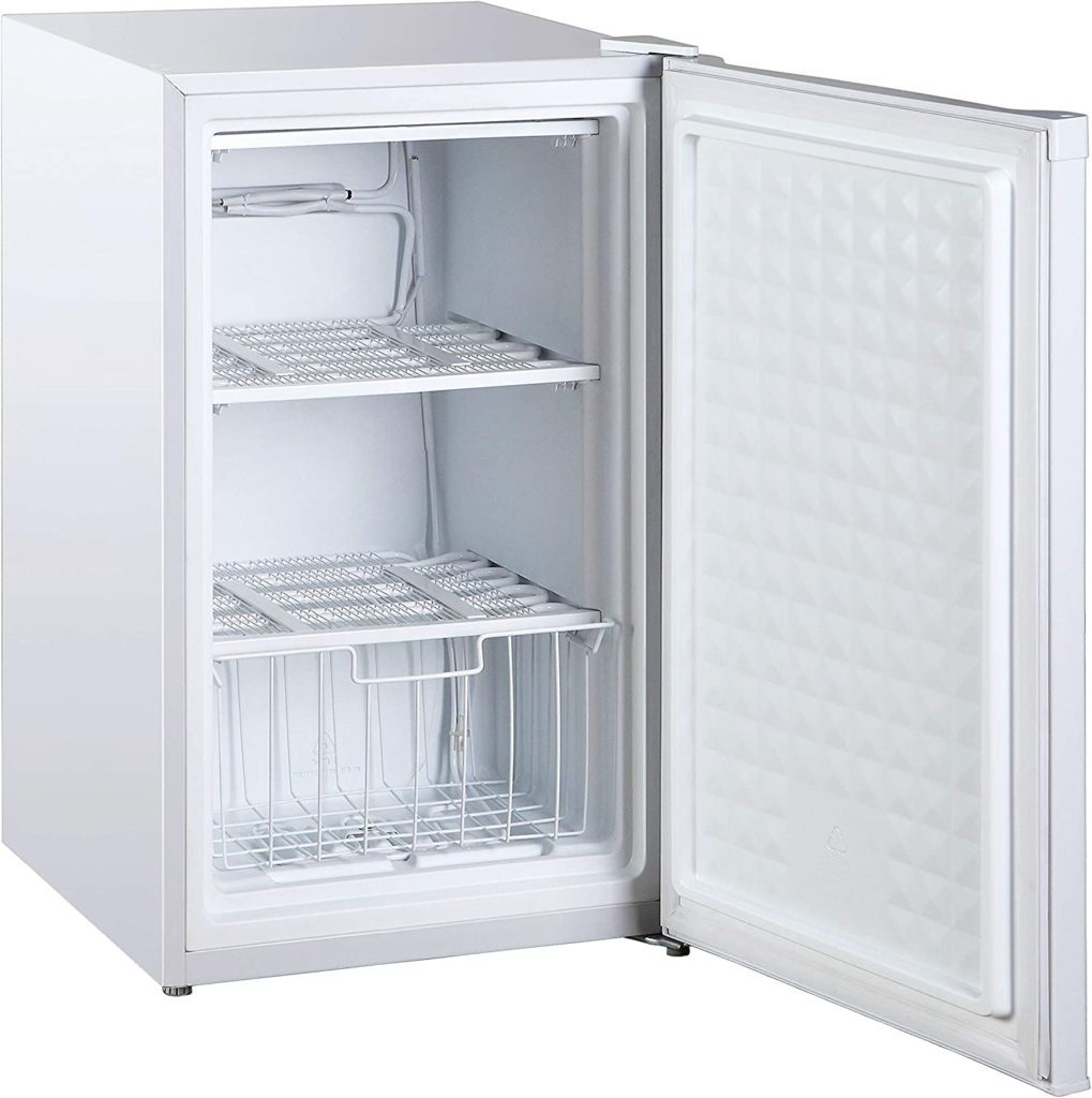 Midea WHS-109FW1 Upright Freezer, 3.0 Cubic Feet, White