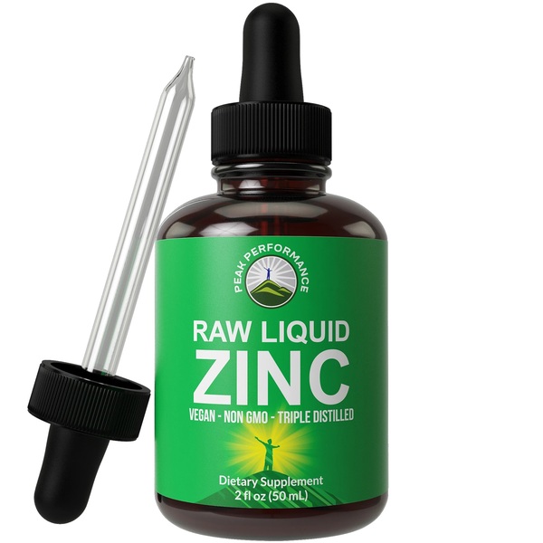 Buy Peak Performance Vitamins High Ionic Liquid Zinc Review