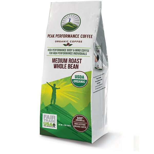 Buy Peak Performance Coffee Medium Whole Bean Review