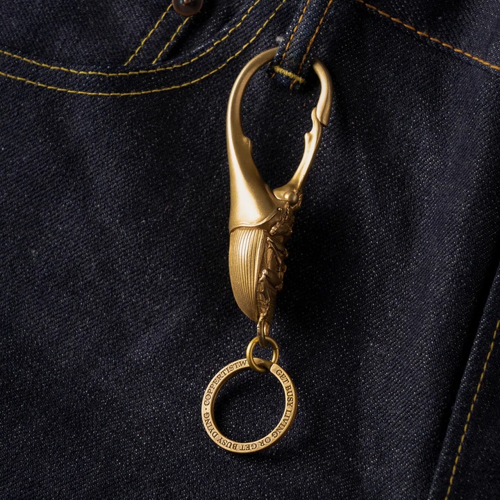 Coppertist.Wu Beetle Keychain Brass Review