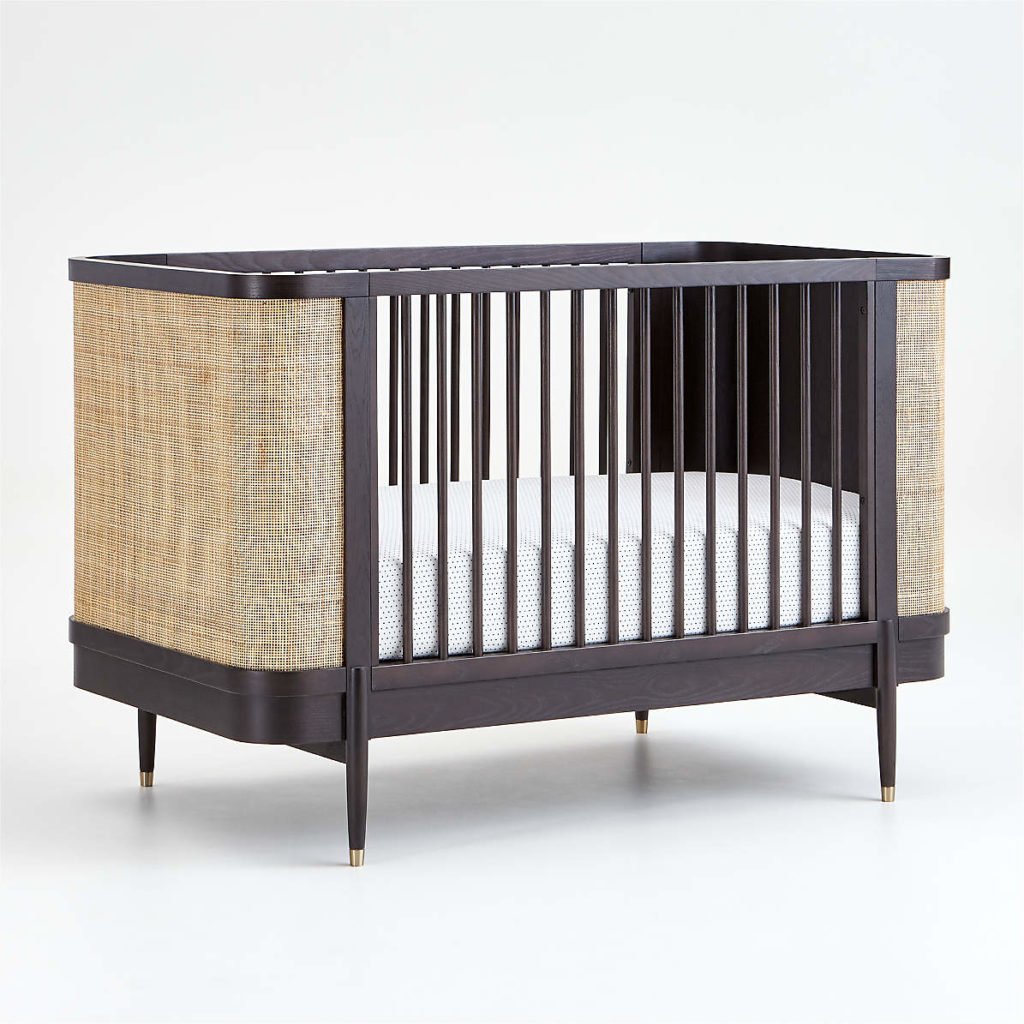Crate and Barrel Black & Natural Thornhill Crib Review