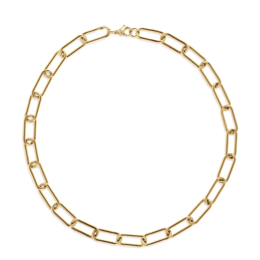 Ellie Vail Carla Paper Clip Chain Necklace Review 