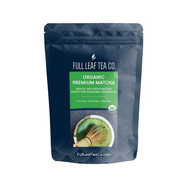 Full Leaf Tea Company Organic Premium Matcha Review