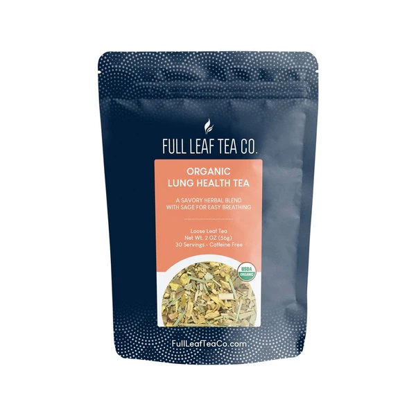 Full Leaf Tea Company Organic Lung Health Tea Review