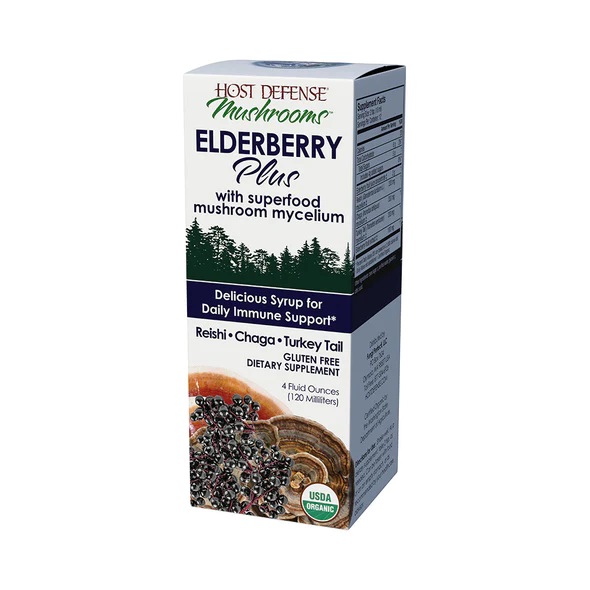 Host Defense Mushrooms Elderberry Plus Syrup Review