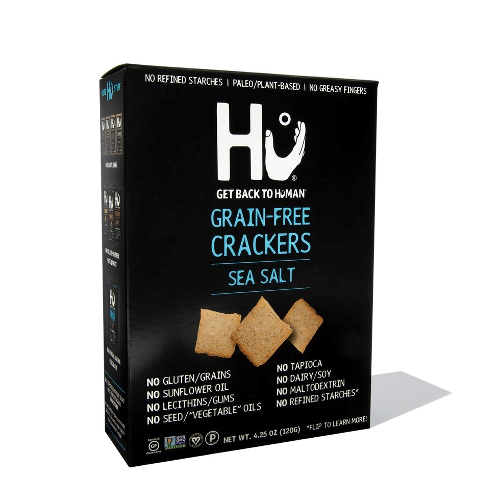 Hu Kitchen Sea Salt Grain-Free Crackers Review