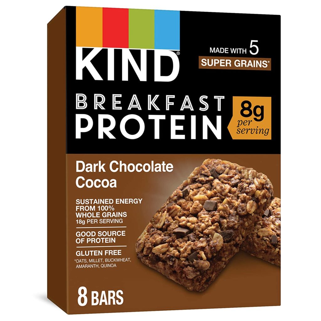 KIND Snacks Dark Chocolate Cocoa Protein Breakfast Review