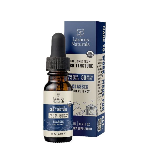 Lazarus Naturals CBD Oil Tincture Review