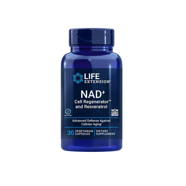 Life Extension NAD+ Cell Regenerator and Resveratrol Review