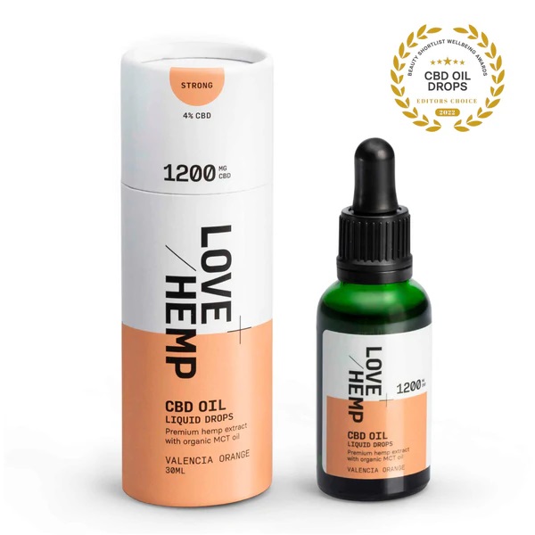 Love Hemp CBD Oil Drops 1200mg Review