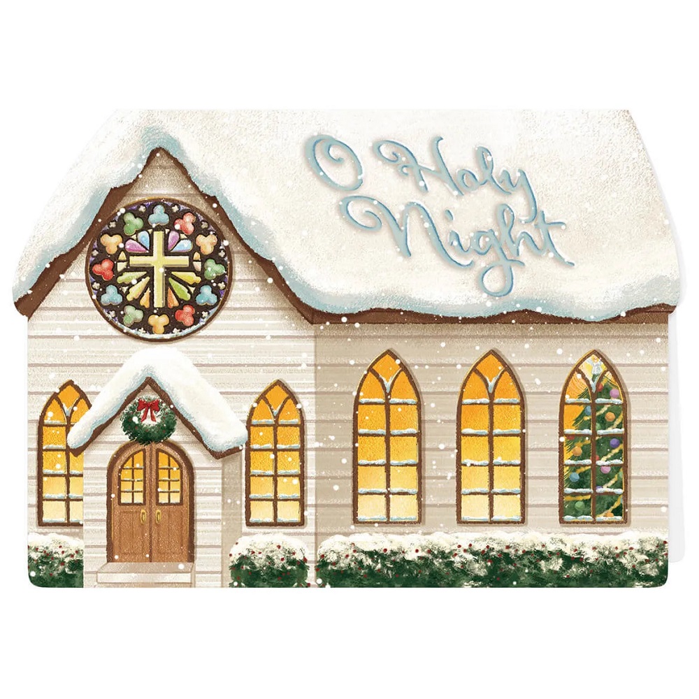 Miles Kimball Christmas Card Personalized Cut Chapel Review
