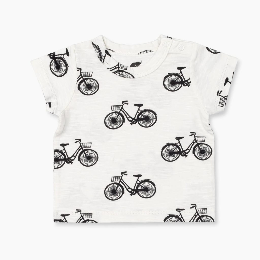 Monica and Andy Short Sleeve Slub Jersey Printed Tee Review