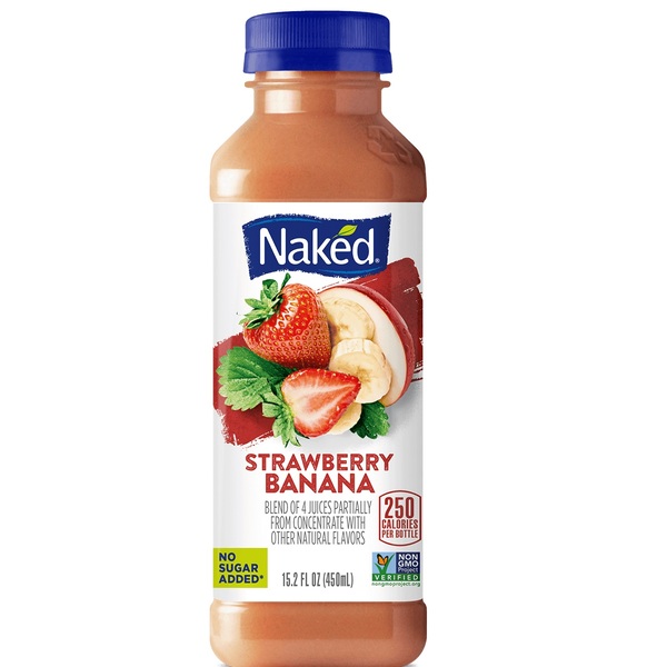 Naked Juice Fruit Smoothie Strawberry Banana Review