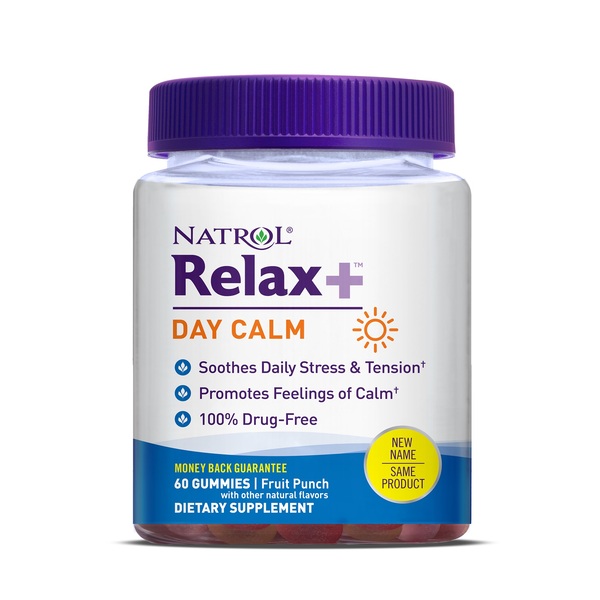 Natrol Relax+ Day Calm Gummies, Mood & Stress Review