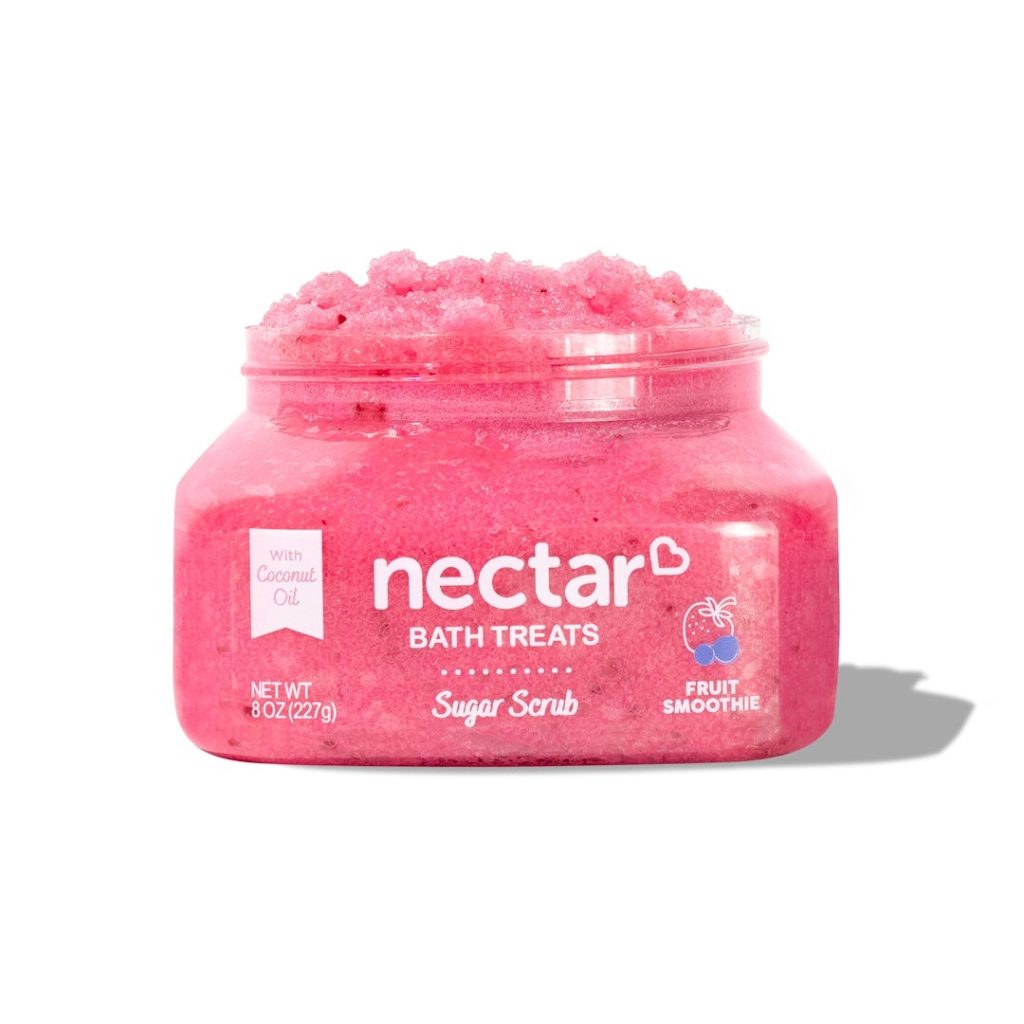 Nectar Bath Body Scrub Fruit Smoothie Sugar Review