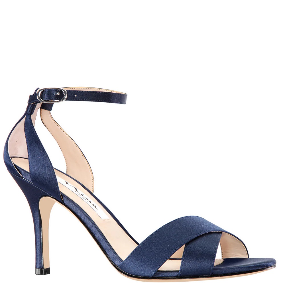 Nina Shoes Venus New Navy Luster Satin Review