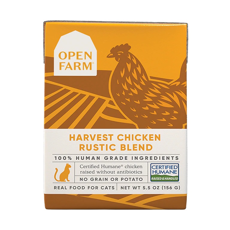 Open Farm Harvest Chicken Rustic Blend Wet Cat Food Review