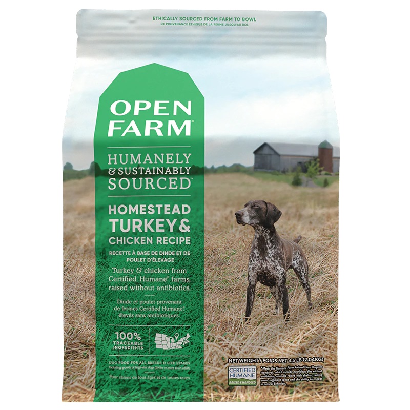 Open Farm Homestead Turkey & Chicken Dry Dog Food Review