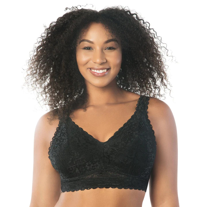 Parfait Lingerie Adriana Wire-Free Lace Bralette Black Review