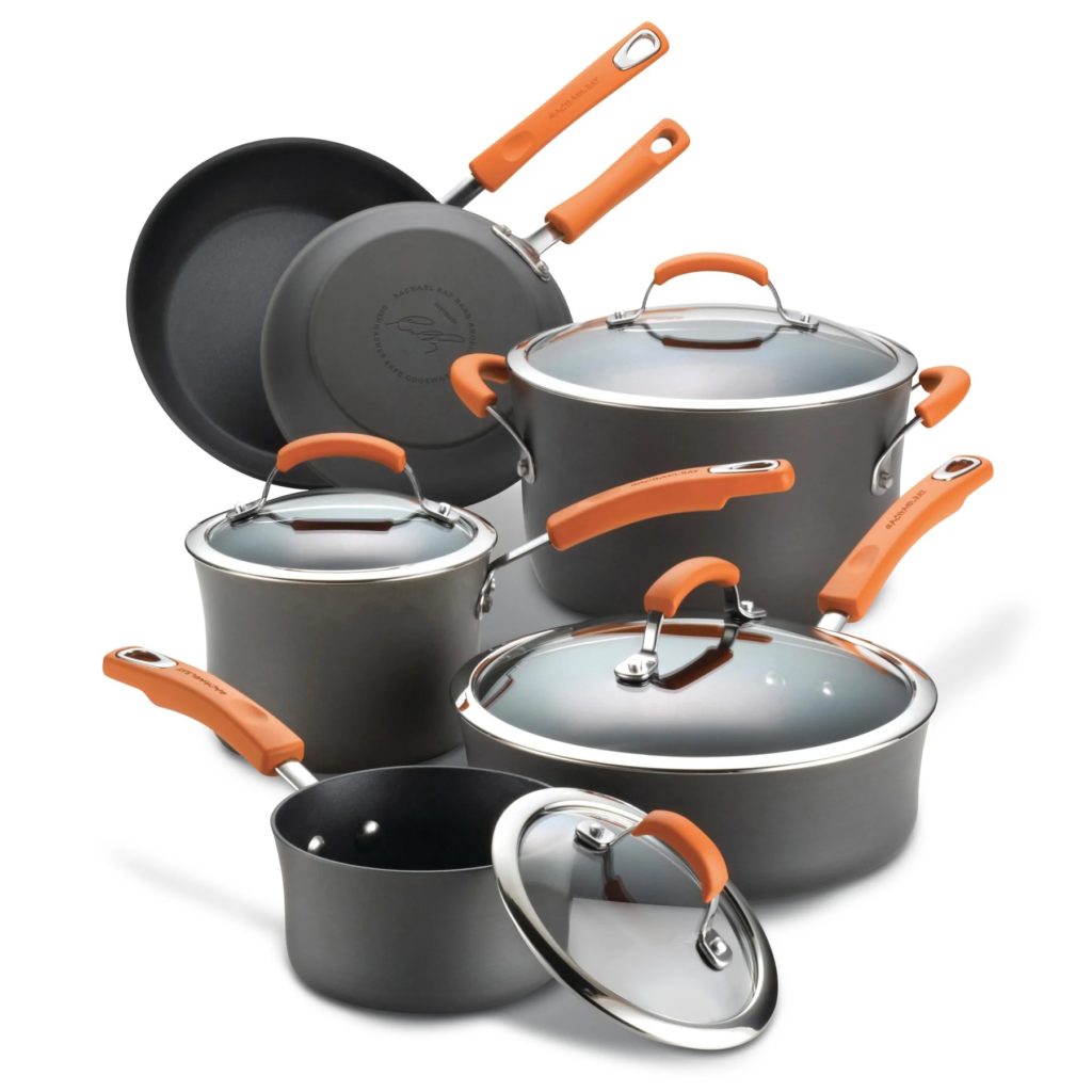 Rachel Ray 10-Piece Hard Anodized Cookware Set Review