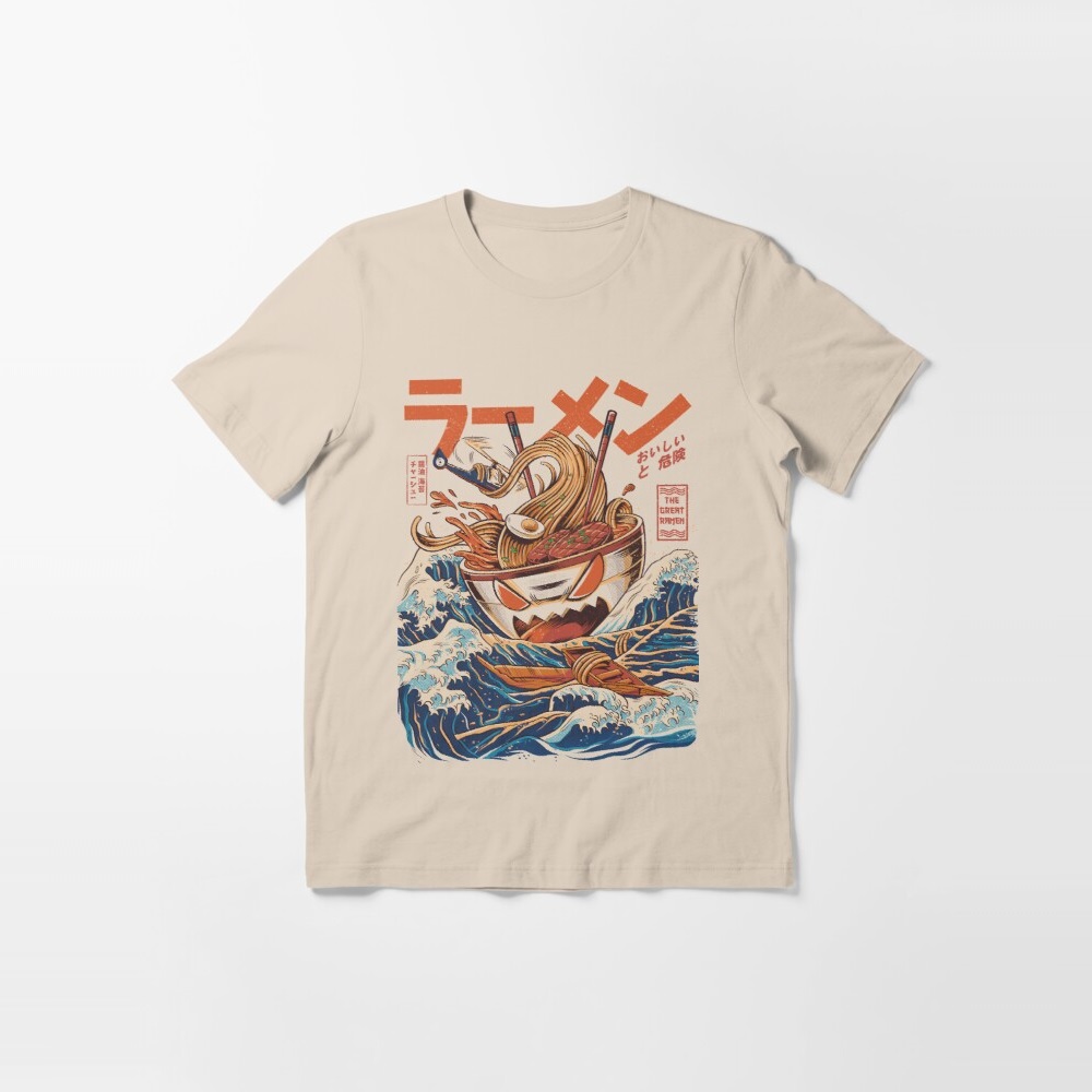 Redbubble The Great Ramen off Kanagawa Classic T-Shirt Review