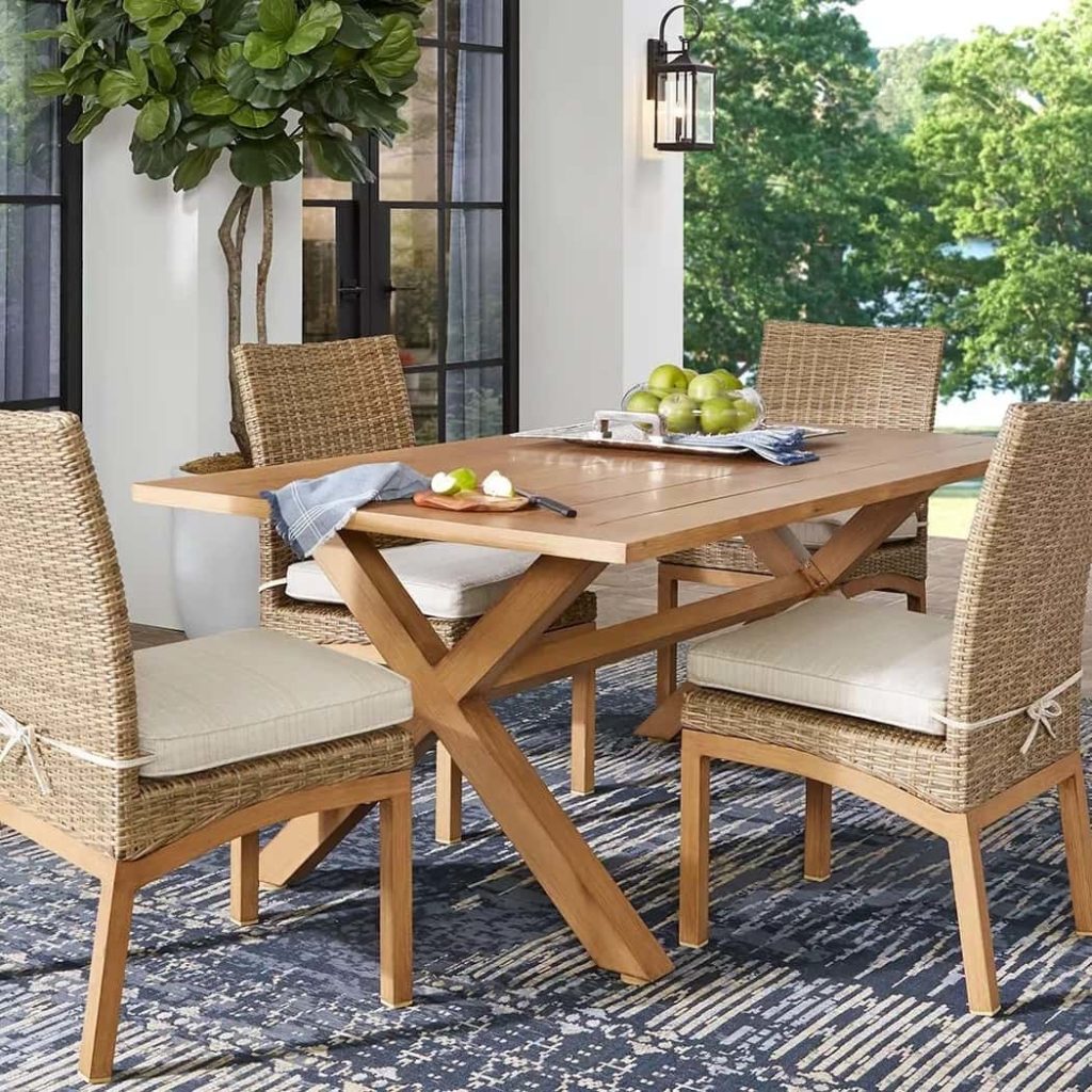Rooms to Go Southport Tan 5 Pc Outdoor Dining Set Review