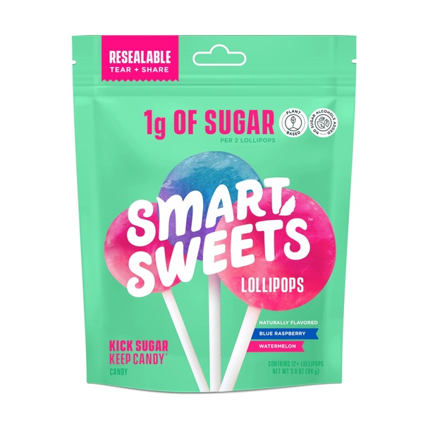 Smart Sweets Lollipops Review