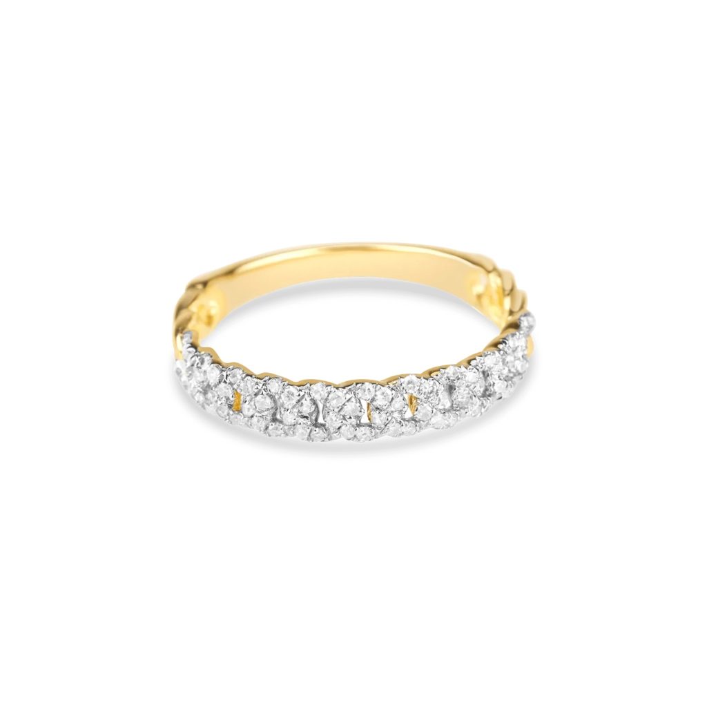 Stone and Strand Fine Diamond Pave Chain Ring Review