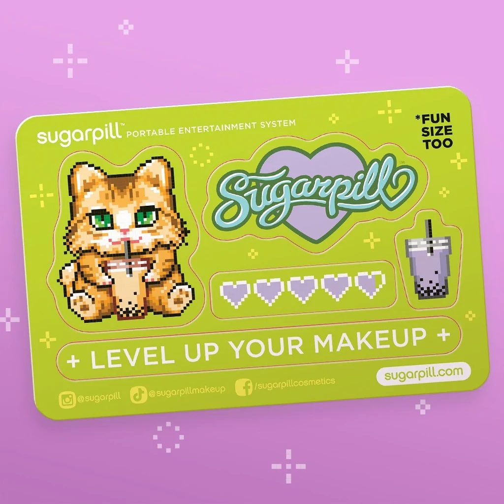 Sugarpill Fun Size Too Sticker Sheet Review 
