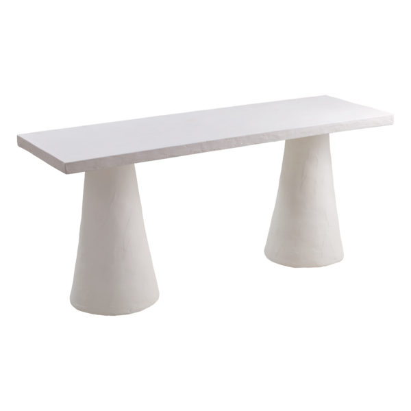 TOV Furniture Dayana Desk in Faux Plaster Review