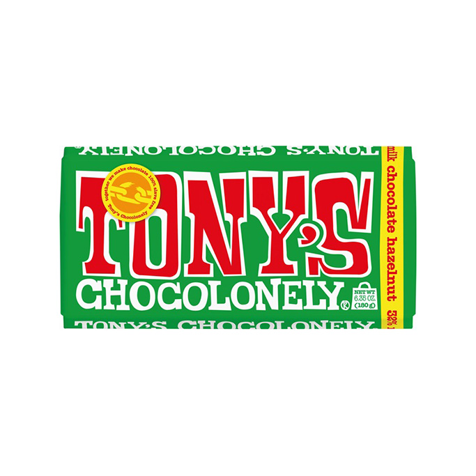 Tony's Chocolonely Milk Hazelnut 32% Review
