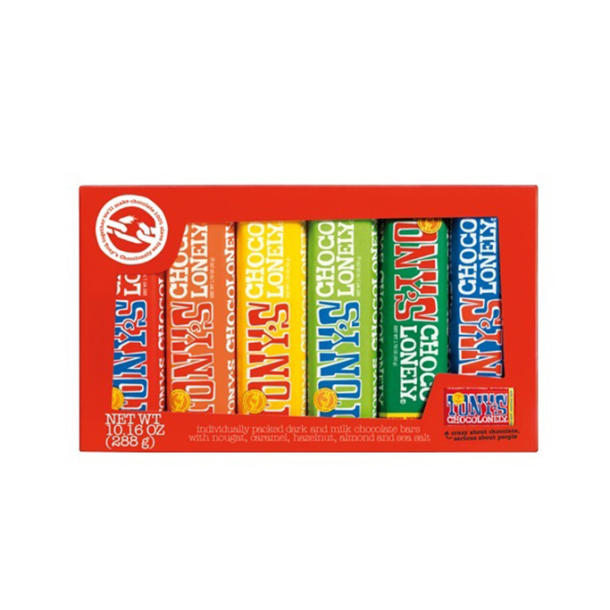 Tony's Chocolonely Rainbow Tasting Pack Review