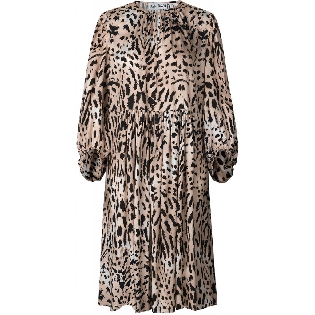 Trouva Renate Dress Warm Leopard Review