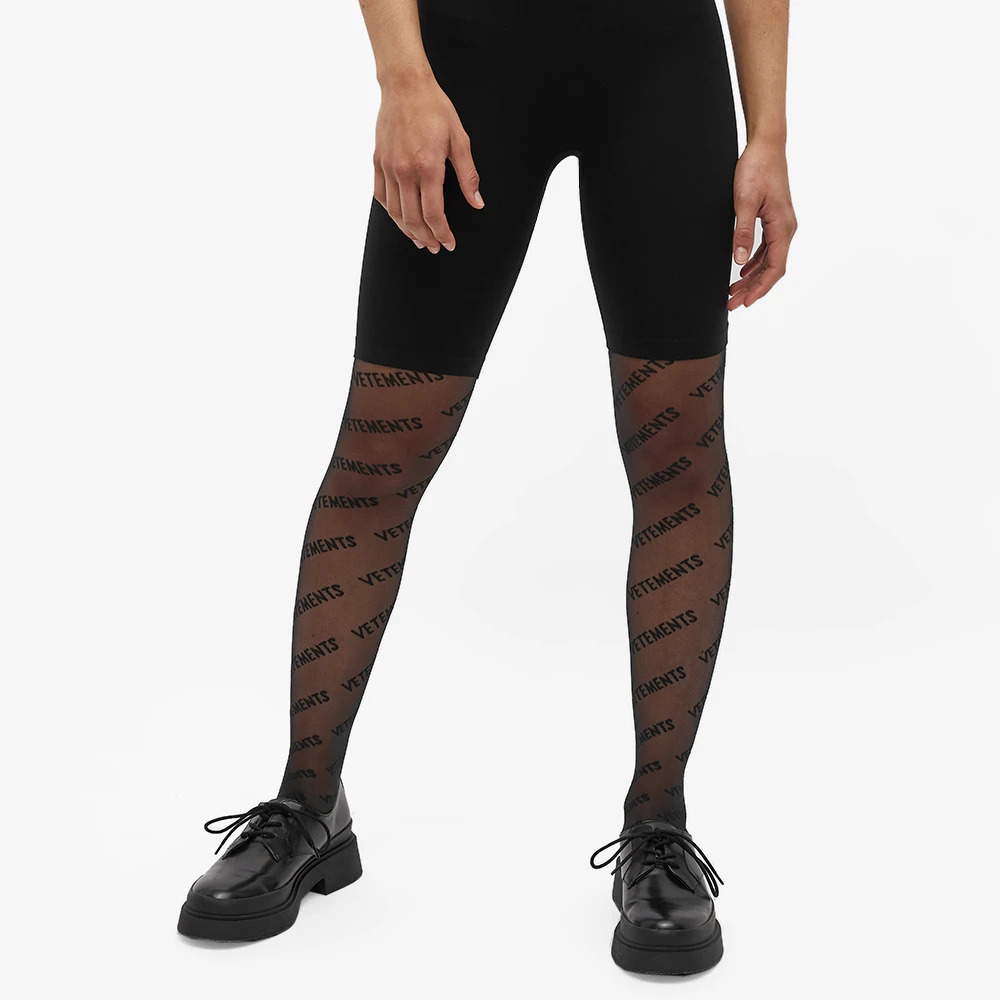 Vetements Logo Monogram Tights Review