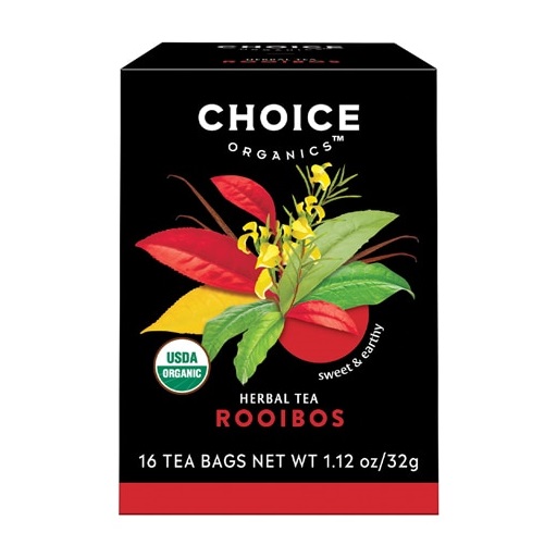 Vitacost Choice Organic Teas Herbal Tea Rooibos Tea Bags Review