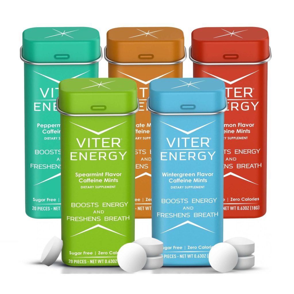 Viter Energy Caffeine Mints 5 Flavor Variety Pack Review