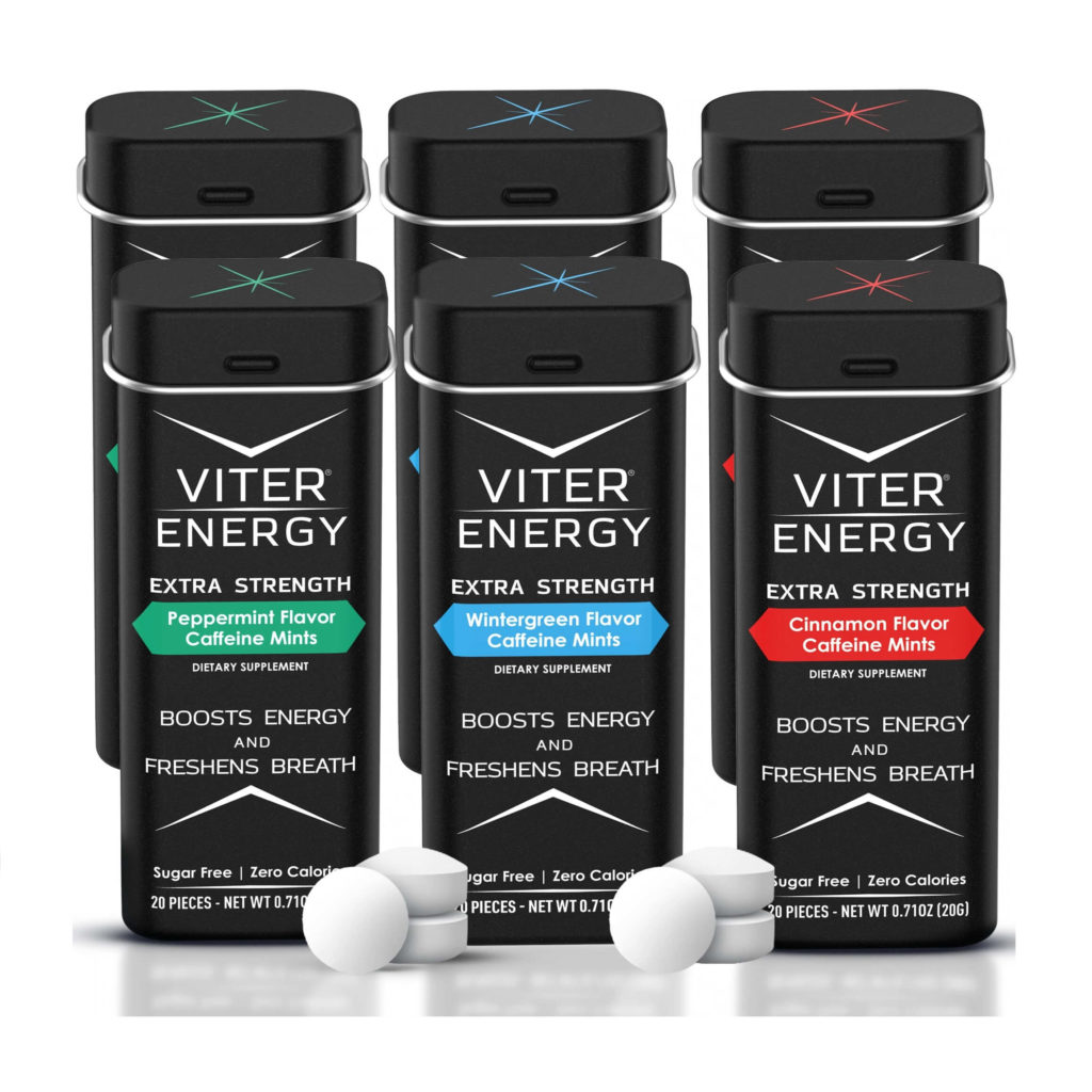 Viter Energy Extra Strength Caffeine Mints 3 Flavor Variety Pack Review