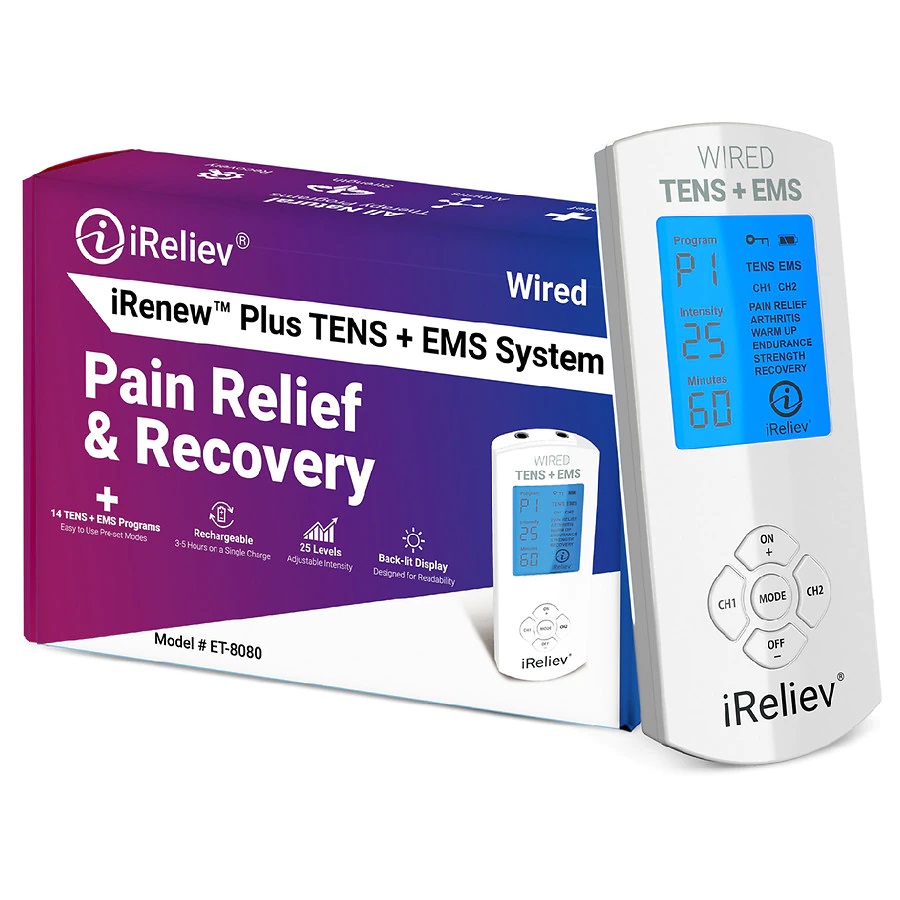 iReliev Premium TENS + EMS Pain Relief & Recovery Review