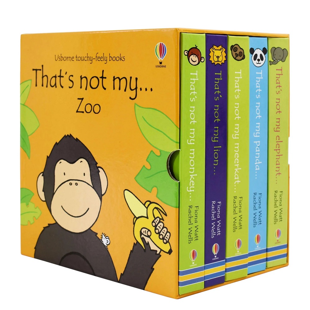Books2Door That's not my... Zoo Box Set 5 Books by Fiona Watt & Rachel Wells - Ages 0-5 - Board Book
