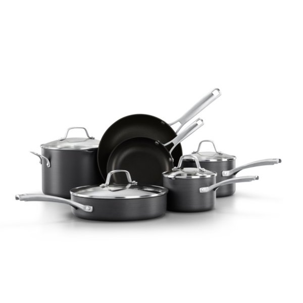 Calphalon Hard-Anodized Nonstick 10-Piece Cookware Set Review