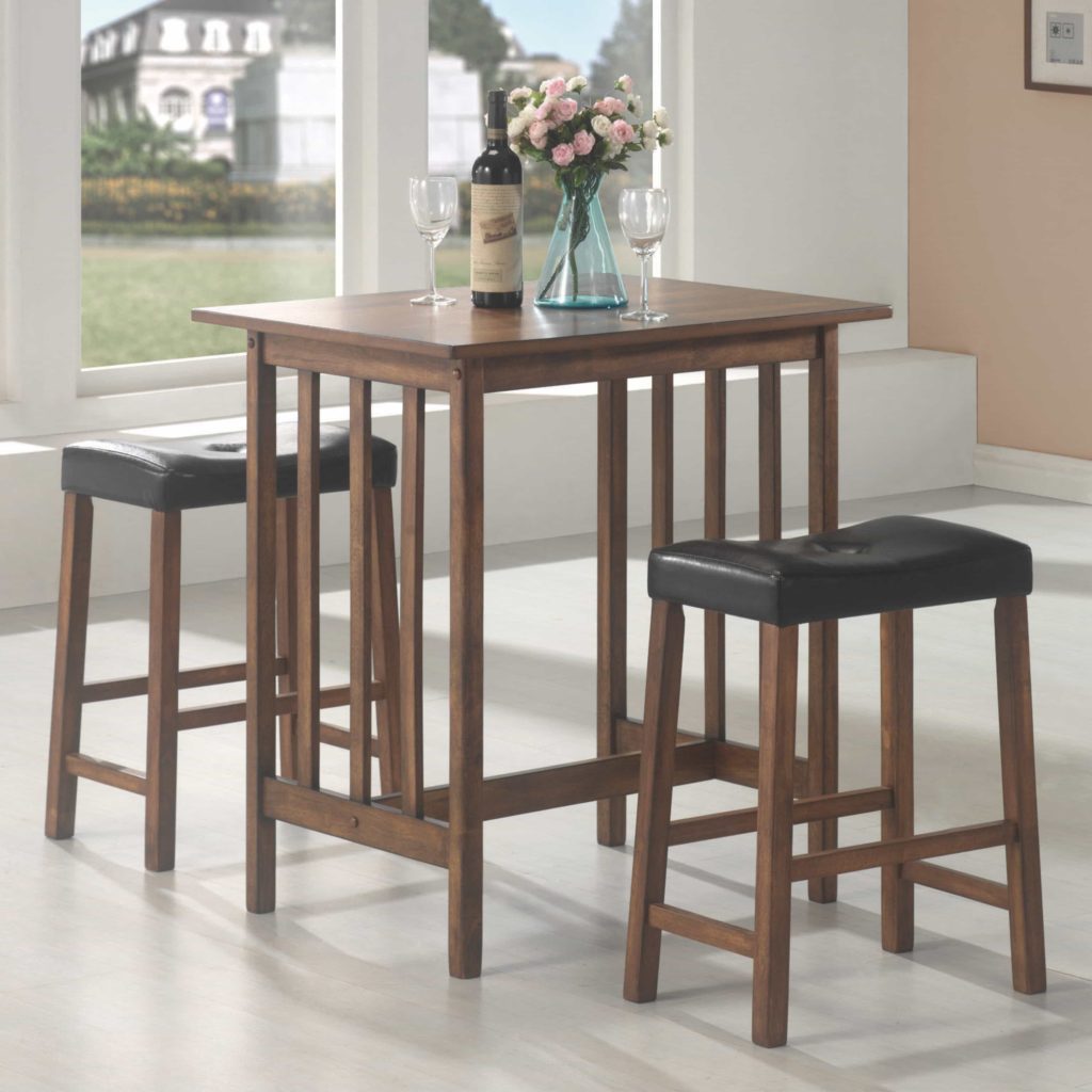 Coaster Furniture 3-Piece Counter Height Set Nut Brown Review
