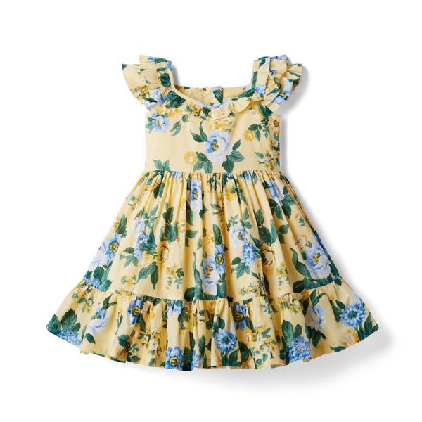 Janie and Jack Floral Ruffle Sleeve Dress Review